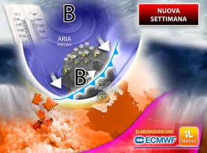 Pioggia, freddo e neve: primo assaggio di inverno, meteo settimana