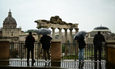 Pioggia a Roma 