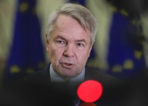  Il ministro degli Esteri finlandese Pekka Haavisto