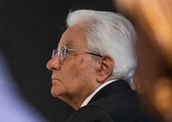Il presidente della Repubblica Sergio Mattarella