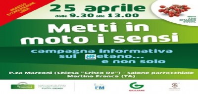 Martina Franca (Taranto) - Mercoledì 25 aprile «Giornata per l’Ambiente»