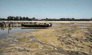  Il fiume Po in secca