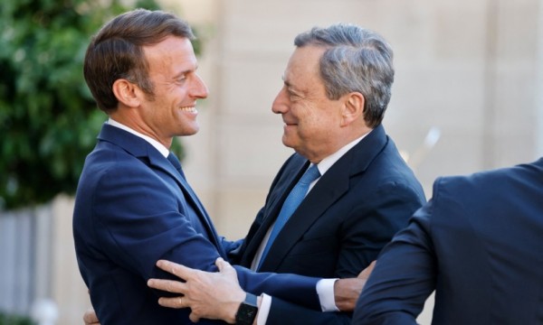 Emmanuel Macron, Mario Draghi