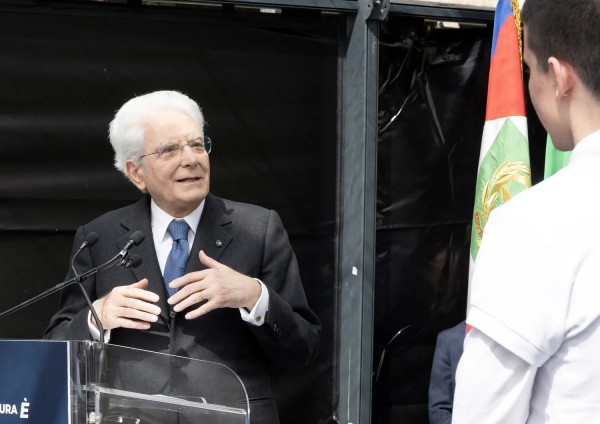 Il presidente della Repubblica Sergio Mattarella