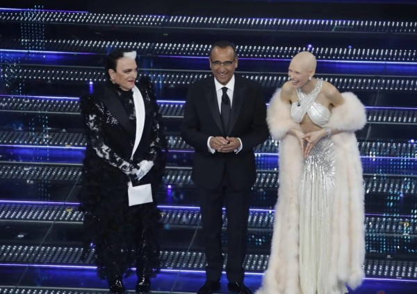 A Sanremo brillano Damiano David e Bianca Balti. Gli ascolti: 11,7 milioni di spettatori