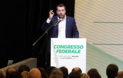 Lega: Salvini, &#039;Inizio di un bellissimo percorso&#039;. Congresso a Milano per cambio statuto