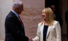Giorgia Meloni e Benjamin Netanyahu 