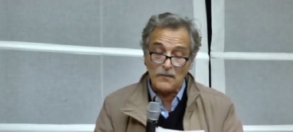 Giancarlo Girardi in un immagine presa da Youtube