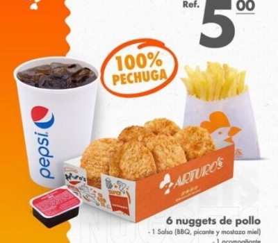 Arturo’s lanza nuevos nuggets de pollo y amplía su menú para atraer a más consumidores