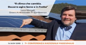 ZEPHIR: ricostruiamo il CLIMA Luca Mercalli Green Ambassador della 7^Conferenza