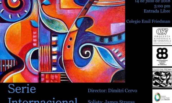 La Orquesta sinfónica de Venezuela interpretará música brasilera en su serie internacional