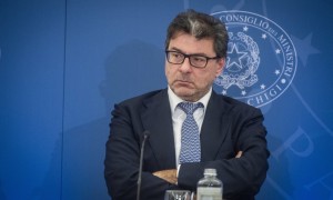 Il ministro dell&#039;Economia Giancarlo Giorgetti