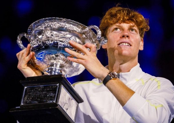Il tennista italiano Jannik Sinner, numero uno del mondo,