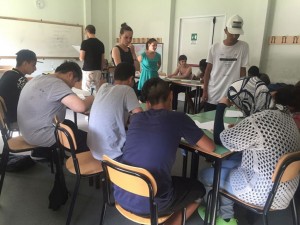 Reggio Emilia - &#039;Tra i banchi d&#039;estate&#039; 2016 -  con ragazzi migranti