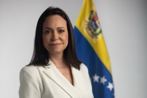 María Corina Machado, leader e candidata alla presidenza dell&#039;opposizione venezuelana