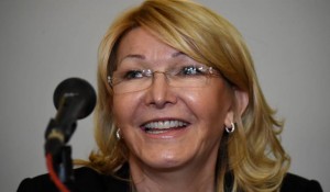 Las ex fiscal general de Venezuela Luisa Ortega Díaz en exilio