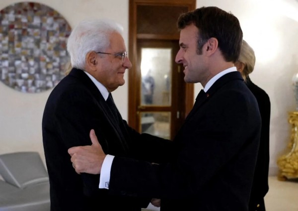 Mattarella e Macron