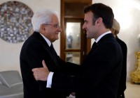 Mattarella e Macron