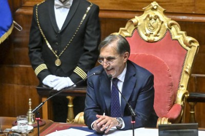 Ignazio La Russa, al frente del nuevo Senado italiano