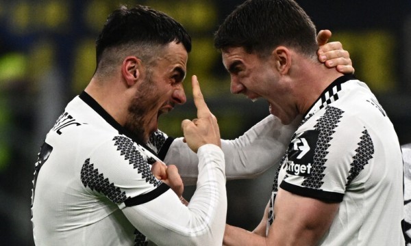 Kostic congela al Inter, la Juve gana el derbi italiano