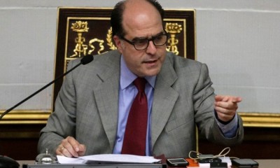 El presidente de la Asamblea Nacional (AN), Julio Borges
