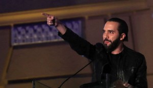 El presidente salvadoreño Nayib Bukele 