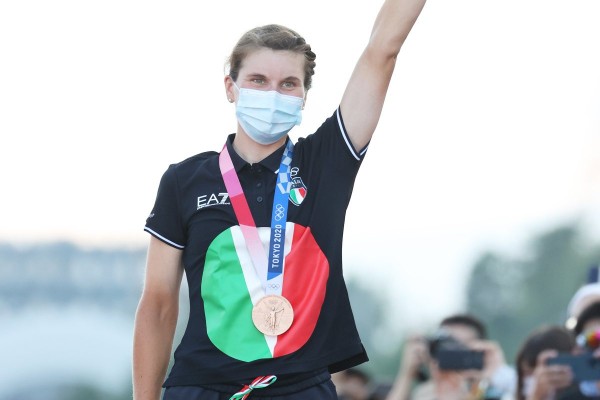 la ciclista Elisa Longo Borghini