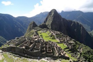 La impactante vista de Ciudad del Inca en Machu Picchu, Perú