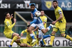 Festa Napoli, Chievo in B Tris dell&#039;Inter al Frosinone