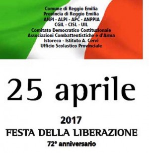 Reggio Emilia - Festa della Liberazione, le celebrazioni del 25 aprile