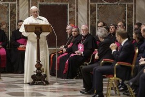 Papa ai leader Ue, «Non c&#039;è pace senza lavoro e salario dignitoso»
