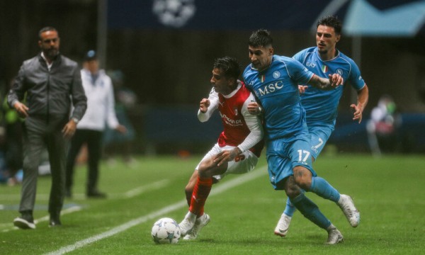 Debutto vincente per il Napoli in Champions, 2-1 allo Sporting Braga