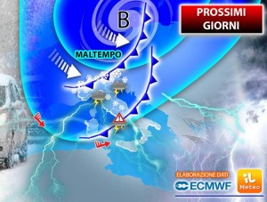 In arrivo nuova ondata di maltempo, vento forte e altra neve: dove