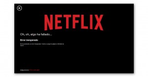 Netflix sufre caída a nivel mundial