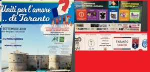 Uniti per l&#039;amore di Taranto. Mercoledì conferenza stampa dell&#039;iniziativa benefica