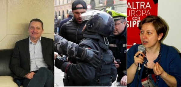 Scontri Piacenza, Stefano Paoloni (Sap), risponde all’Europarlamentare Eleonora Forenza: «Quando il dissenso è violenza va criminalizzato»