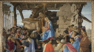 &#039;Adoración de los Reyes&#039;, de Sandro Botticelli, deslumbra en Nápoles