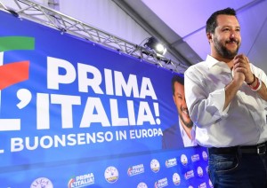 Trionfa la Lega al 34,33%, crollano i Cinquestelle al 17,07%, il Pd è al 22,70% Salvini: &#039;Ora cambiare i vincoli europei&#039;