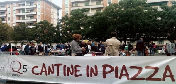 Firenze - 6 ottobre, &quot;Cantine in piazza&quot;, il mercatino delle cose usate