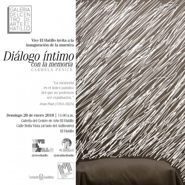 Carmela Fenice presenta “Diálogo íntimo con la memoria”  en la Galería del Centro de Arte El Hatillo