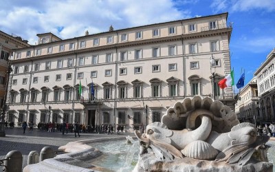 Palazzo Chigi sede del Governo - Roma
