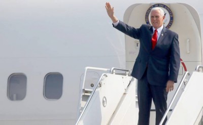 Mike Pence, abandonó hoy prematuramente la ceremonia de inauguración de la VIII Cumbre de las Américas y regresó a su hotel en Lima.