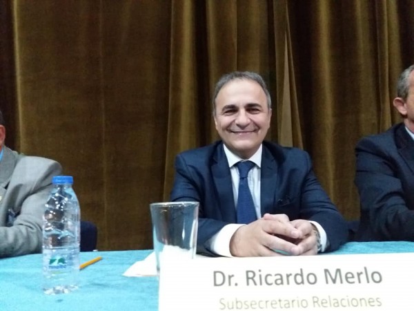 Ricardo Merlo ieri al CIV di Caracas (Foto di Umberto Calabrese)
