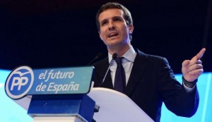 Pablo Casado, el nuevo presidente del Partido Popular español 