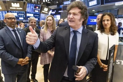 Il presidente dell&#039;Argentina Javier Milei