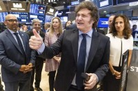 Il presidente dell&#039;Argentina Javier Milei