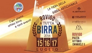 Rovigo è “a tutta birra” Festa della birra artigianale con eventi in piazza Vittorio Emanuele II