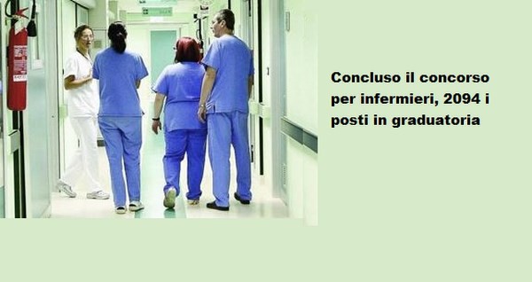 Regione Toscana - Concluso il concorso per infermieri, 2094 i posti in graduatoria