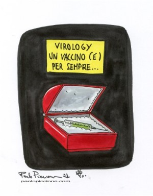 4^ dose e richiami a vita…le Vignette satiriche di Paolo Piccione
