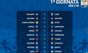 Serie A, ecco i calendari: Roma-Udinese e Juventus-Fiorentina nella prima giornata